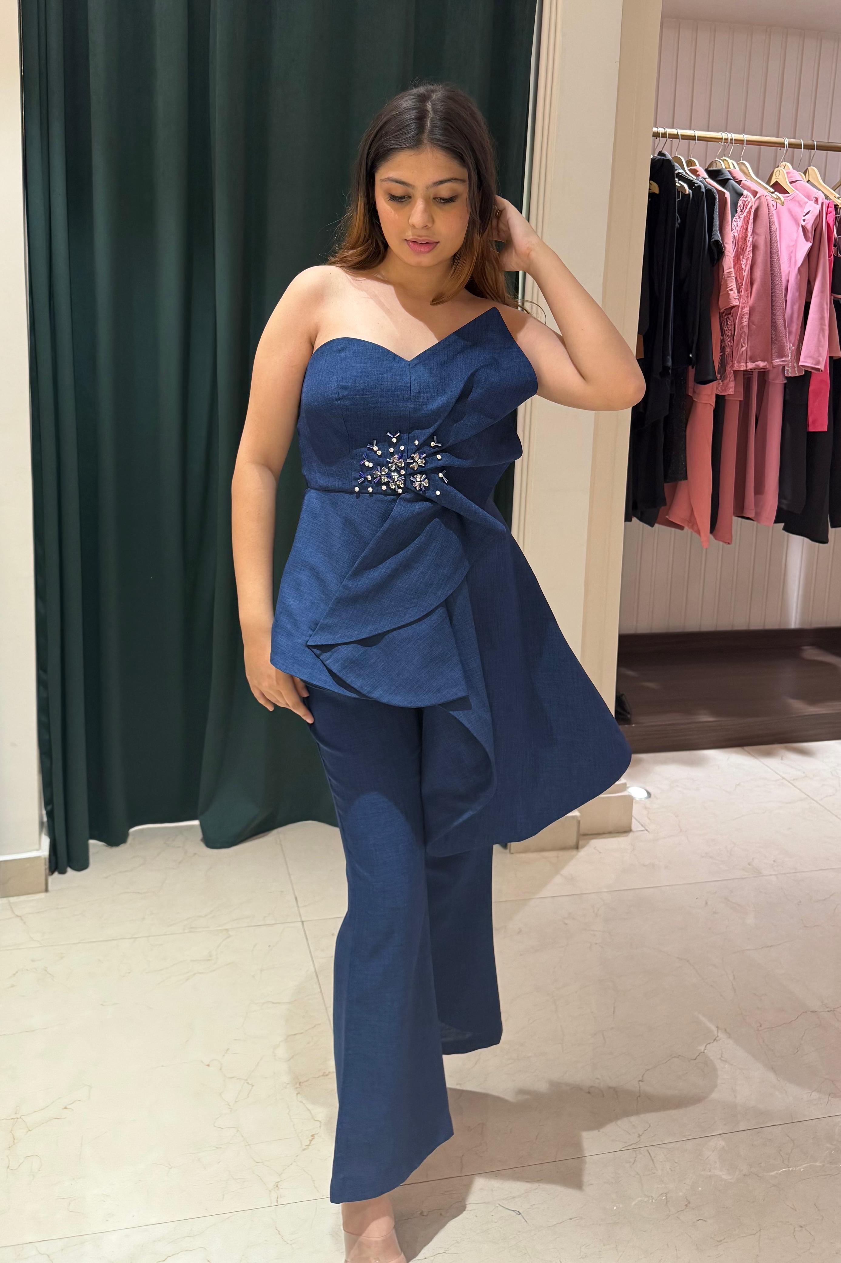 Co Ord Set: Denim Blue