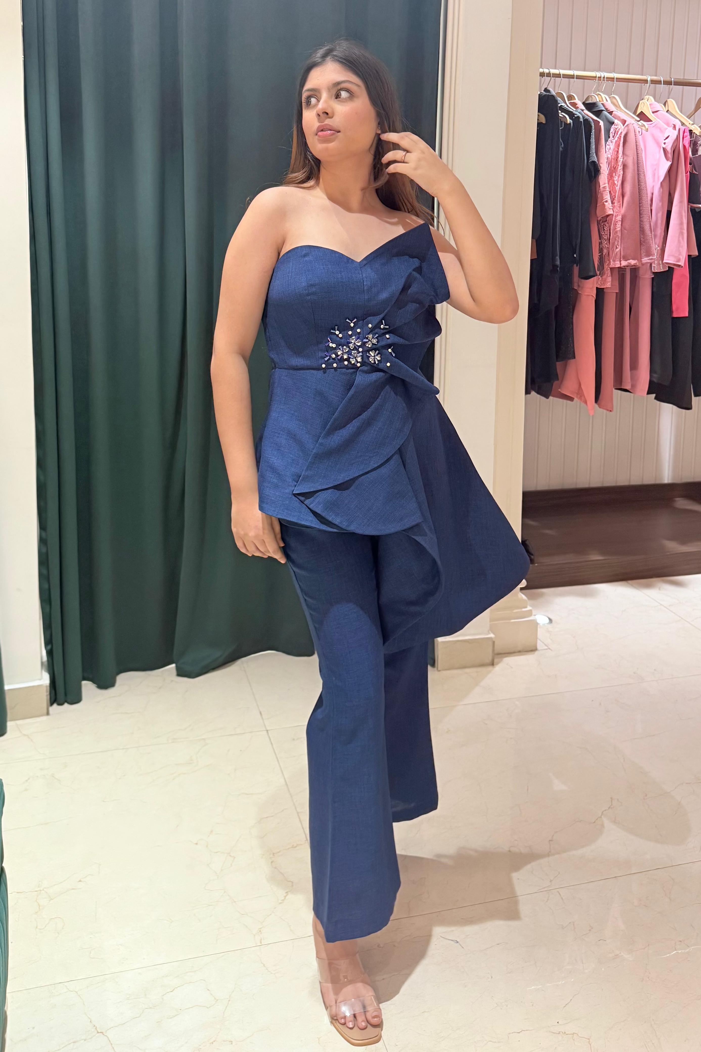 Co Ord Set: Denim Blue