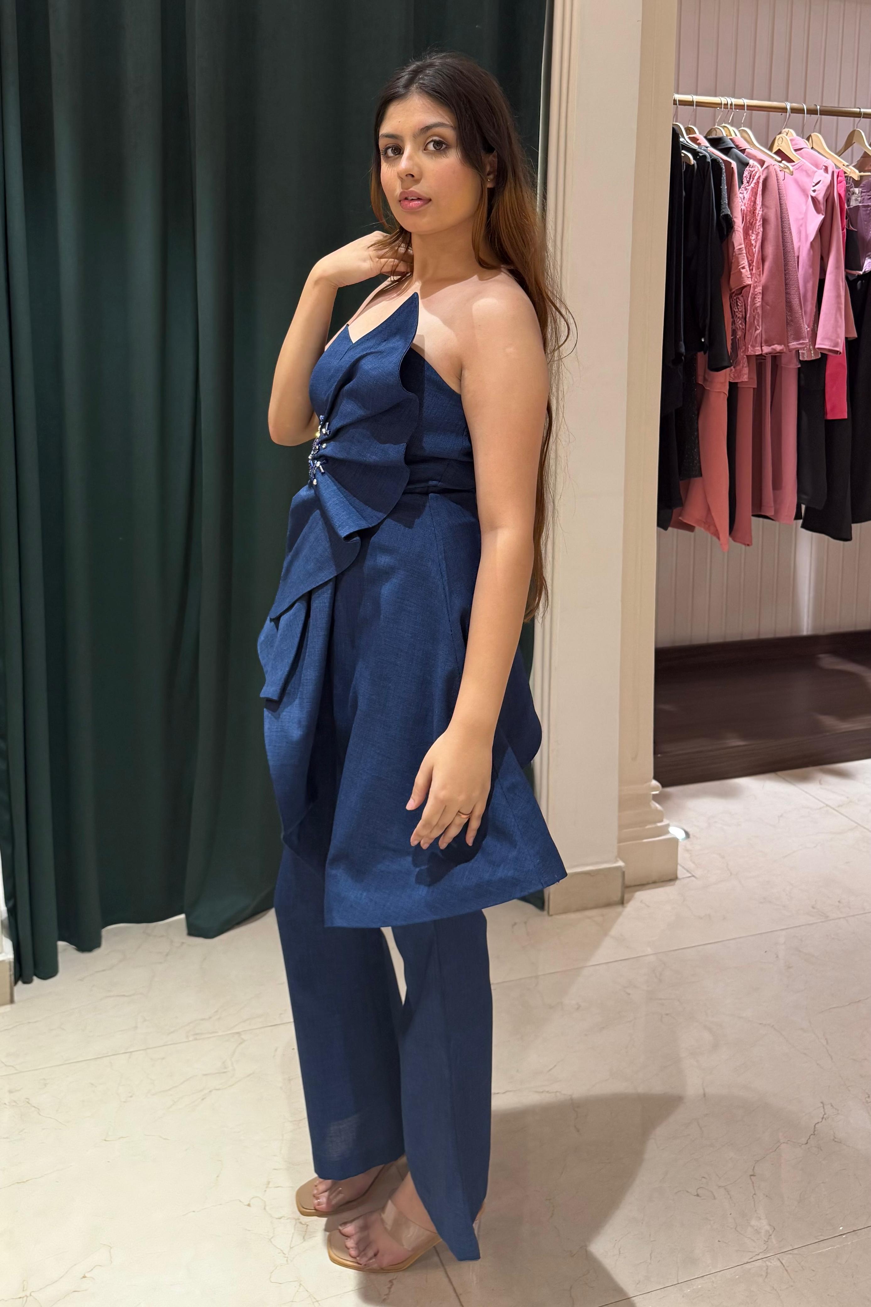 Co Ord Set: Denim Blue