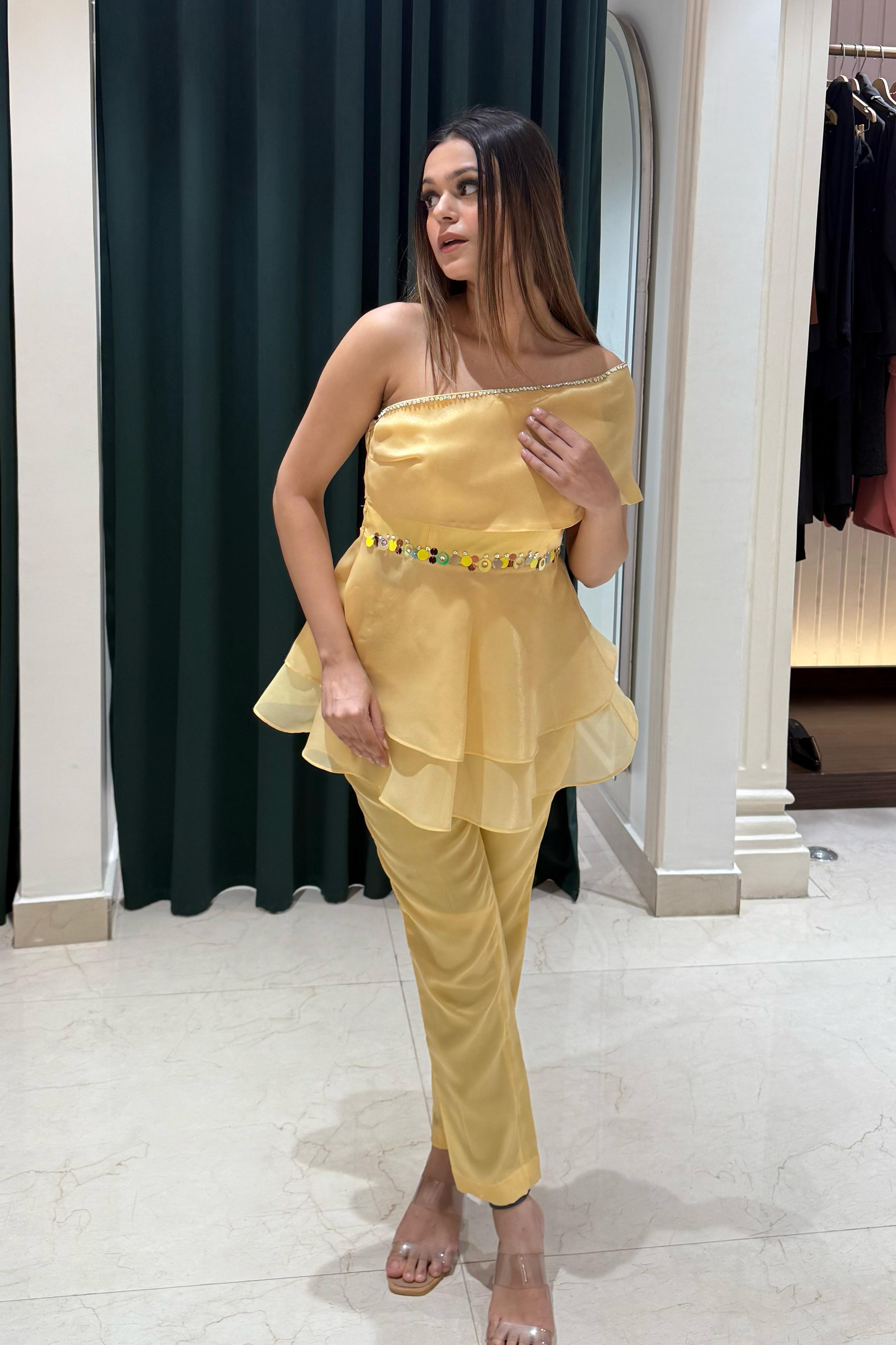 Sunshine Yellow Co-ord Set