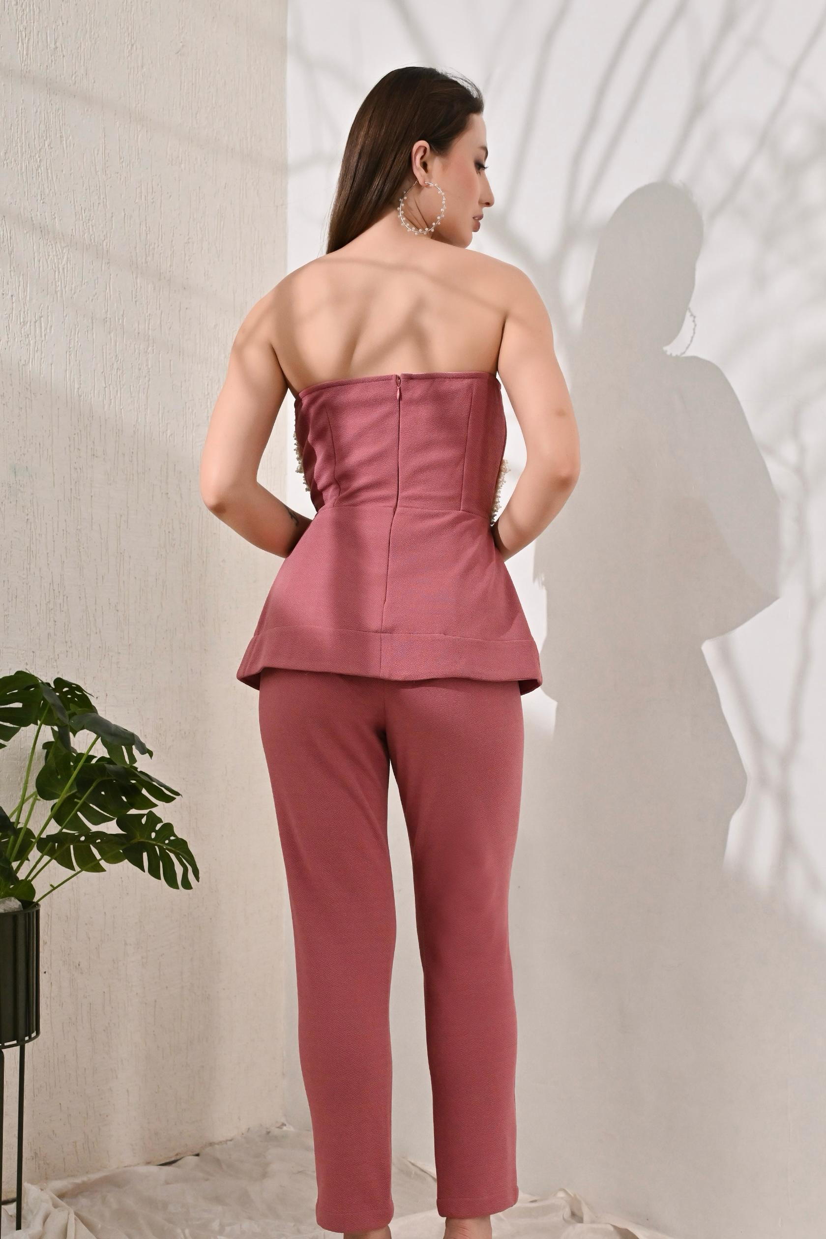 Santorini Co-Ord Set: Rose Pink