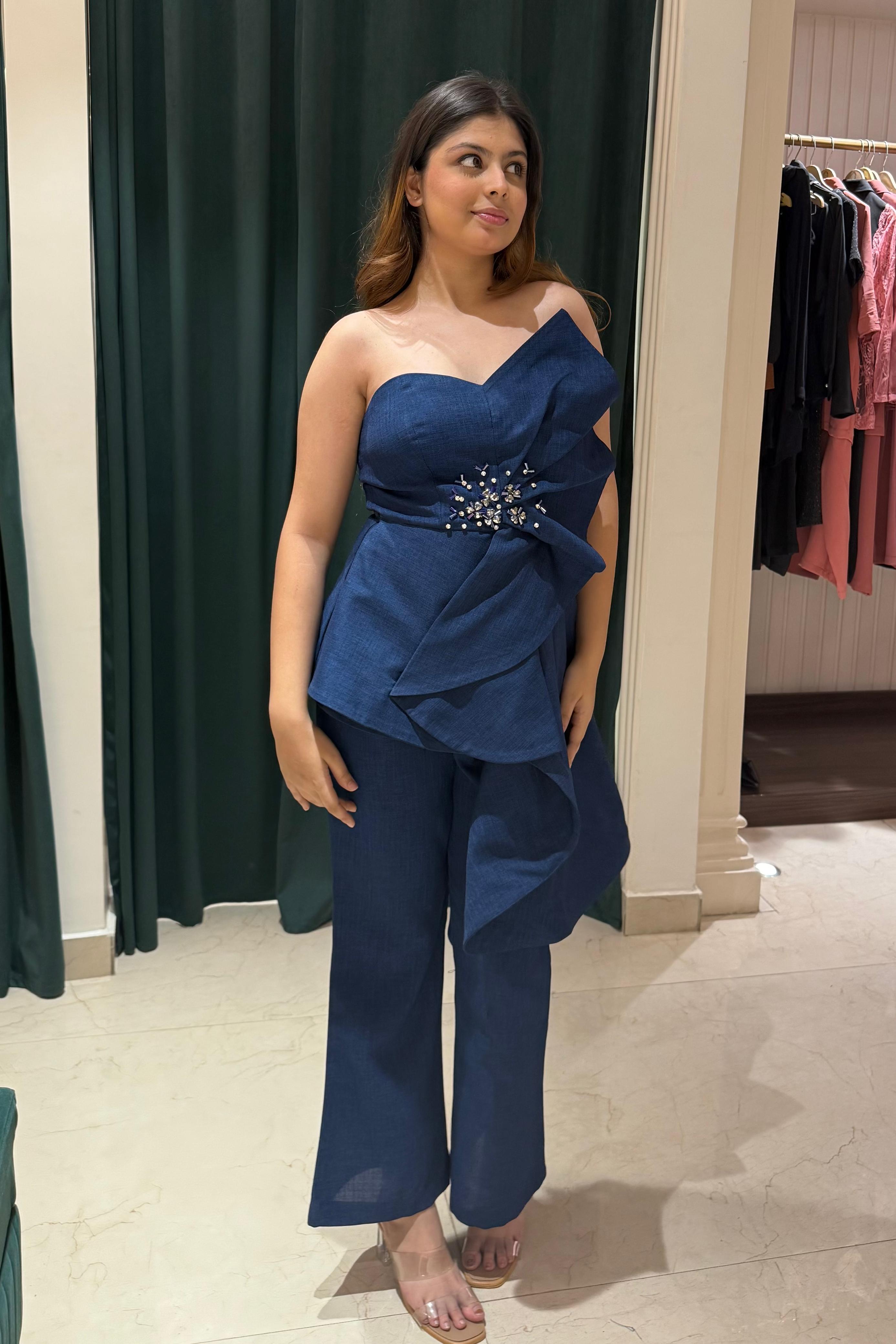 Co Ord Set: Denim Blue