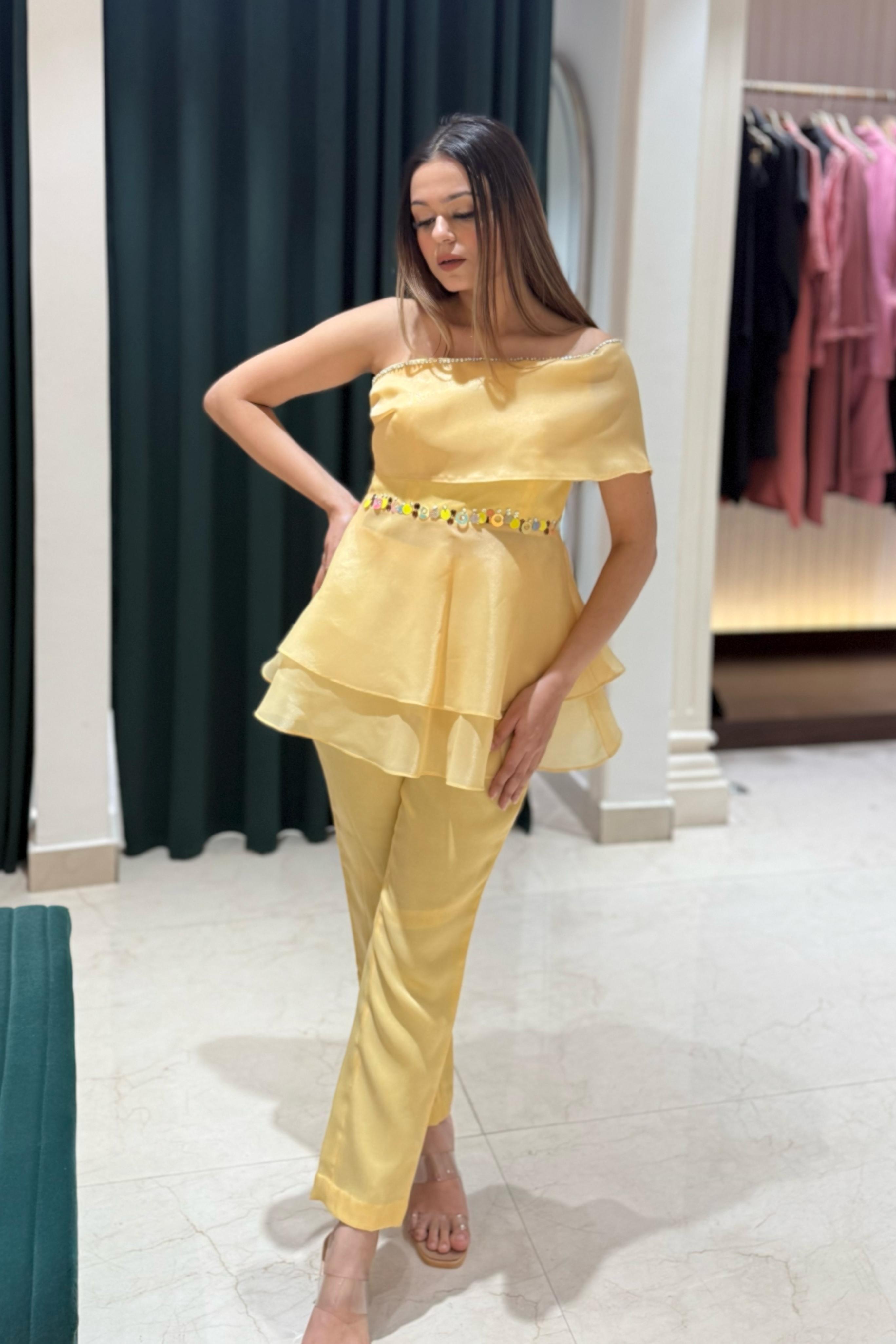 Sunshine Yellow Co-ord Set