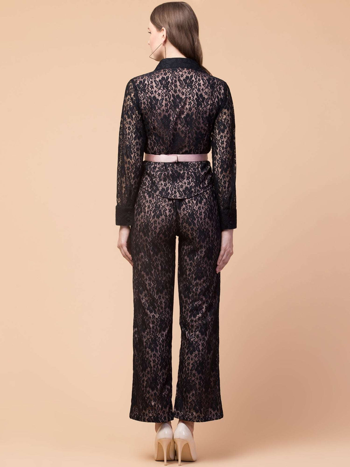 Lusty-Lace 3-Piece Set - Luxe Black