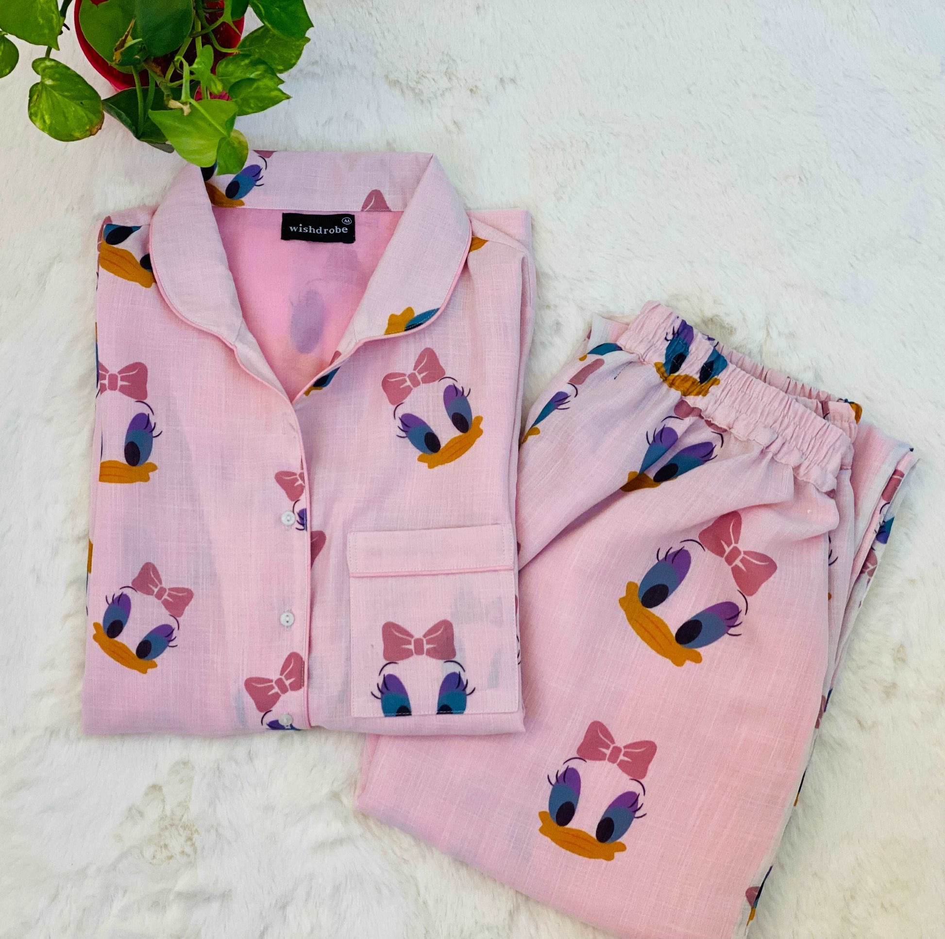 Minnie Night Suit Set : Blush Pink - wishdrobe