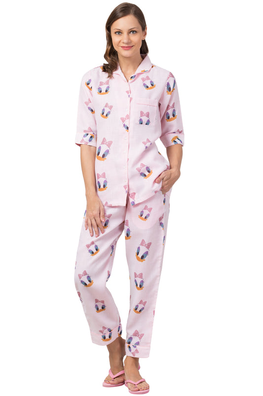 Minnie Night Suit Set : Blush Pink - wishdrobe